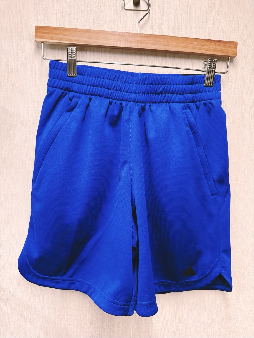 NWT Adidas Men’s Axis Knit 4.0 Royal Blue 7" Training Shorts, Size XS - Picture 2 of 9
